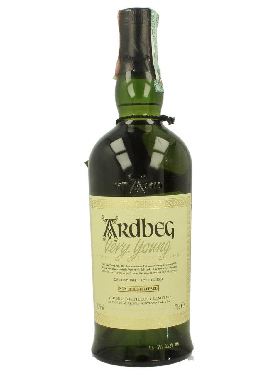 Ardbeg Very Young Single Islay Malt Scotch Whisky