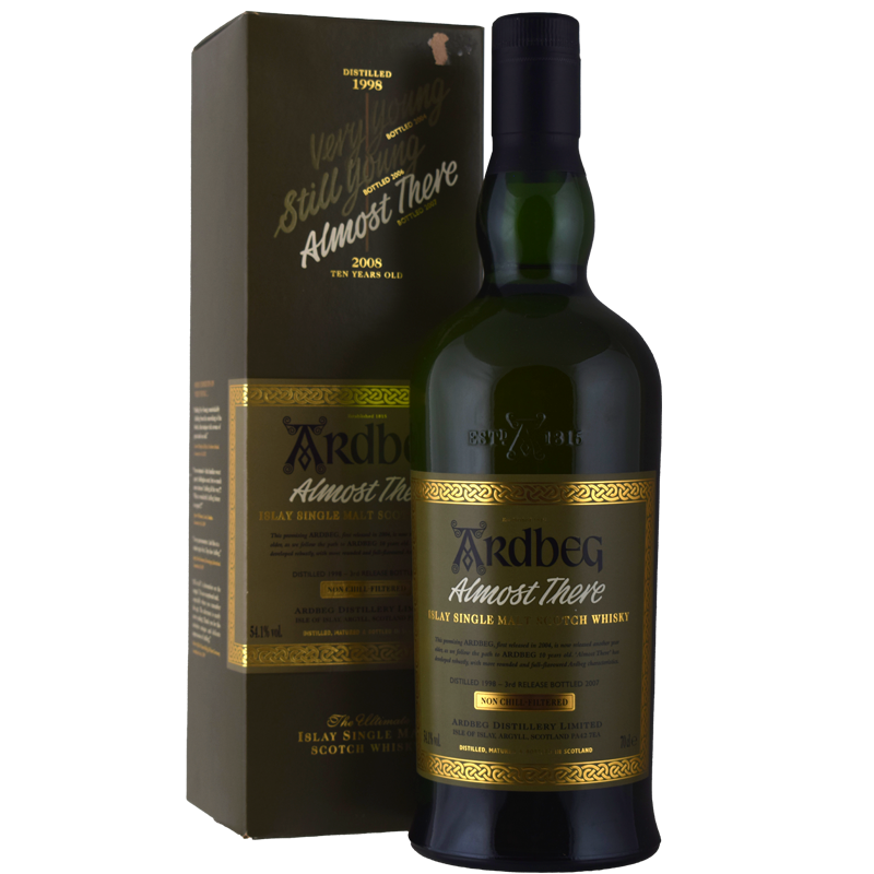 Ardbeg 1998 Almost There Islay Single Malt Whisky 54,1%