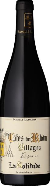 2022 Côtes du Rhône-Villages Réserve ROUGE Domaine de la Solitude