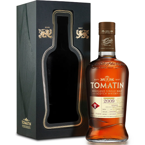 TOMATIN 2009 RECHARRED VERDEJO HOGSHEAD SCOTCH WHISKY