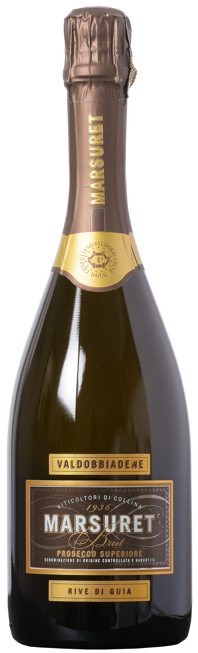 Prosecco di Valdobbiadene Sup. DOCG Rive di Guia Brut, Marsuret