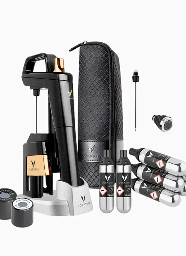 TILBUD Coravin Model Six Plus Anthracite Premium Set