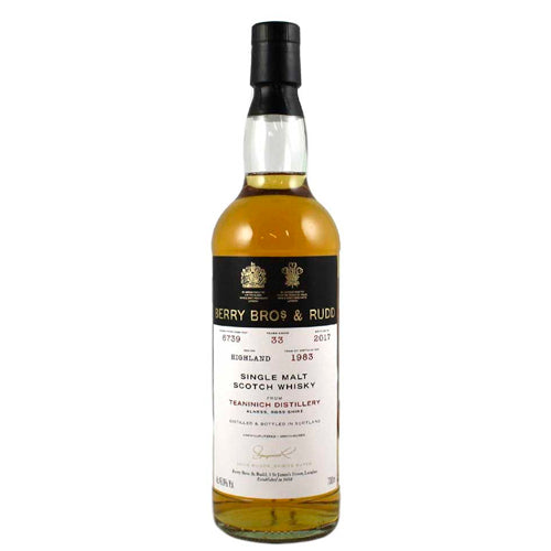 TEANINICH 1983 SINGLE MALT 33 ÅR - BERRY`S OWN