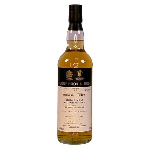 ORKNEY 2007 SINGLE MALT 12 ÅR - BERRY`S OWN