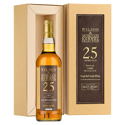 GLEN GRANT SINGLE MALT (1992-18) 25 ÅR OLOROSO