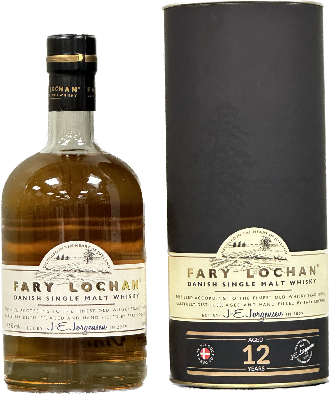 Fary Lochan 12 år Single Malt Dansk Whisky 50 cl 59,1%