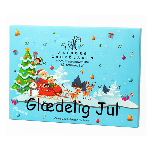Aalborg Chokolade JULEKALENDER FOR BØRN