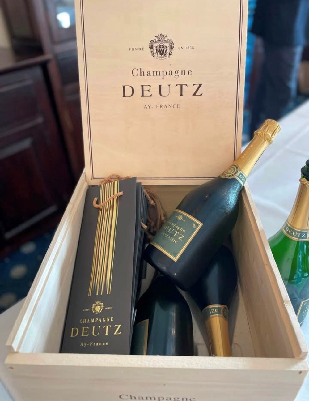 Deutz Brut Classic OWC, AOP, 6x75 cl Champagne Deutz
