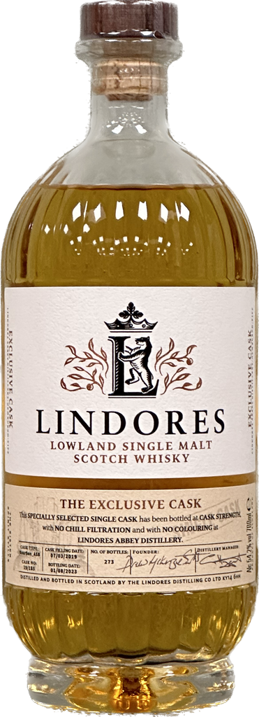 LINDORES LOWLAND SINGLE MALT SCOTCH WHISKY 