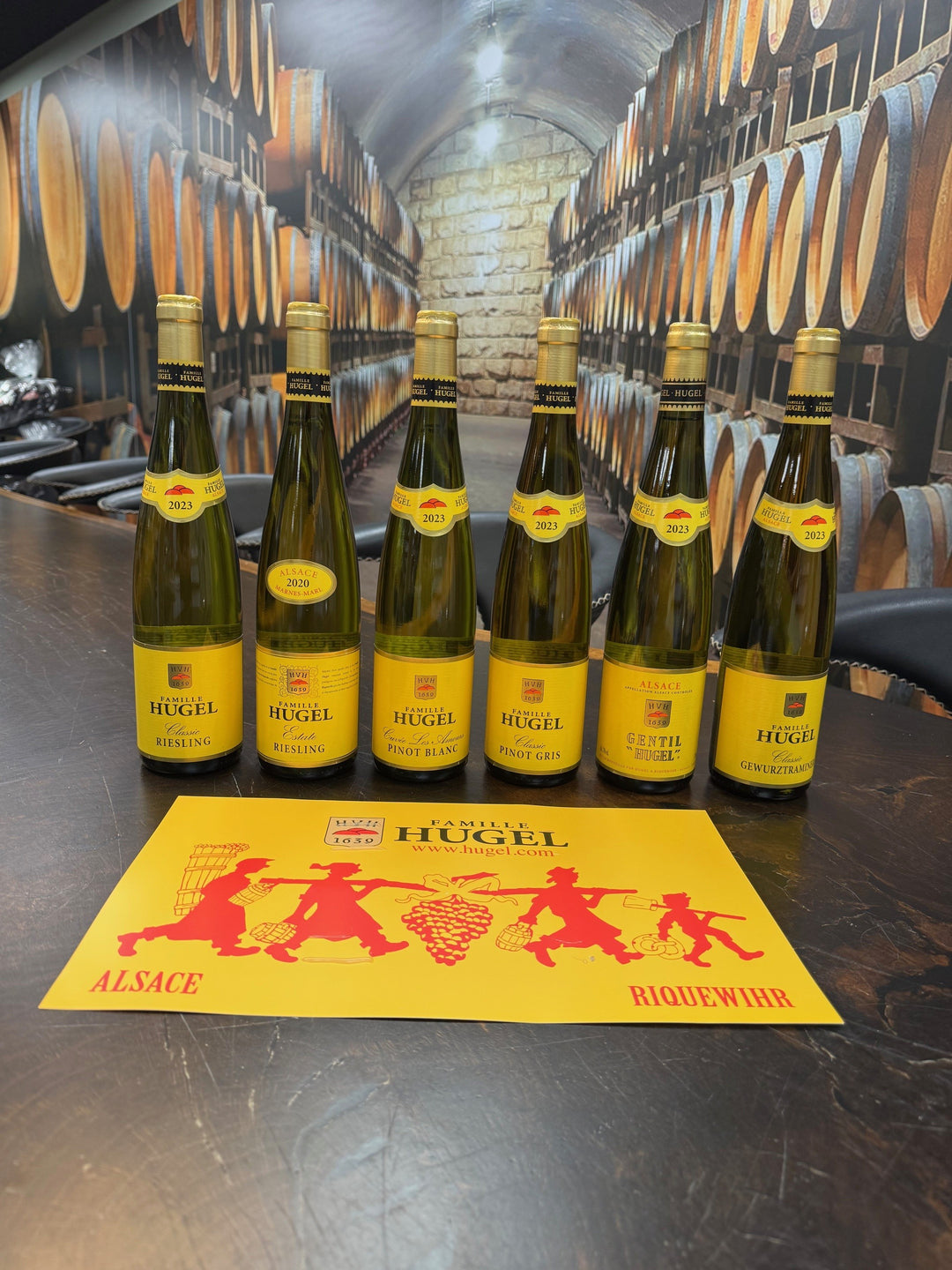 Familie Hugel Alsace smagekasse september 2025
