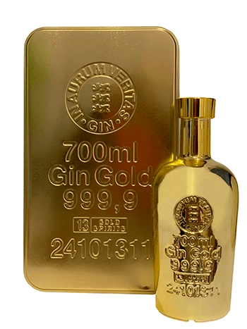 GIN GOLD 999.9 I METAL GAVEÆSKE