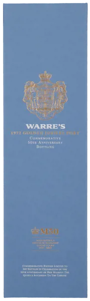 Warre's Golden Jubilee Port, Commemorative 50th Anniversary Bottling 1972