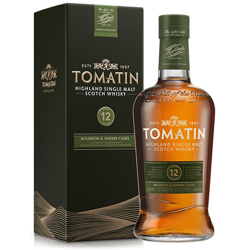 TOMATIN 12 ÅR HIGHLAND SINGLE MALT SCOTCH WHISKY